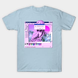 Vaporwave Roman Bust T-Shirt